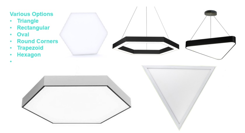 Cyanlite LED Irregular Panel Choices